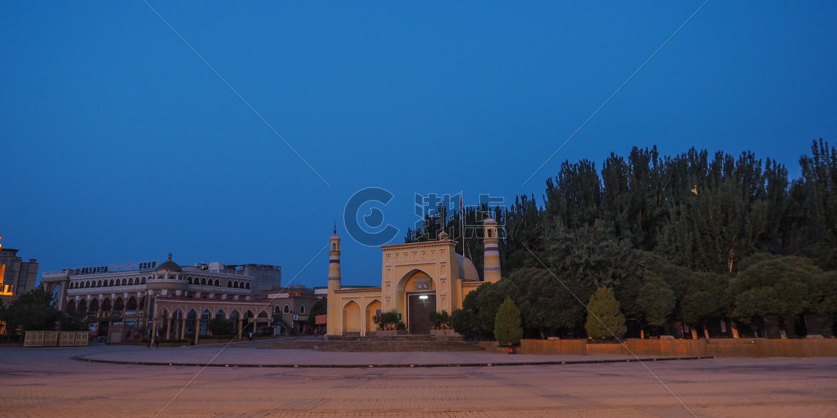 艾提尕尔清真寺图片素材免费下载