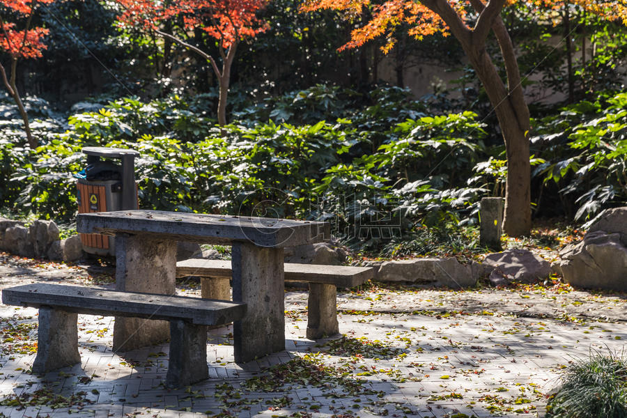 桂林公园石椅图片素材免费下载