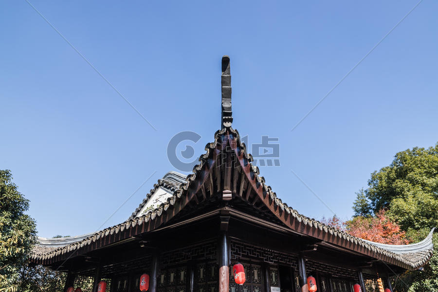 上海桂林公园建筑图片素材免费下载