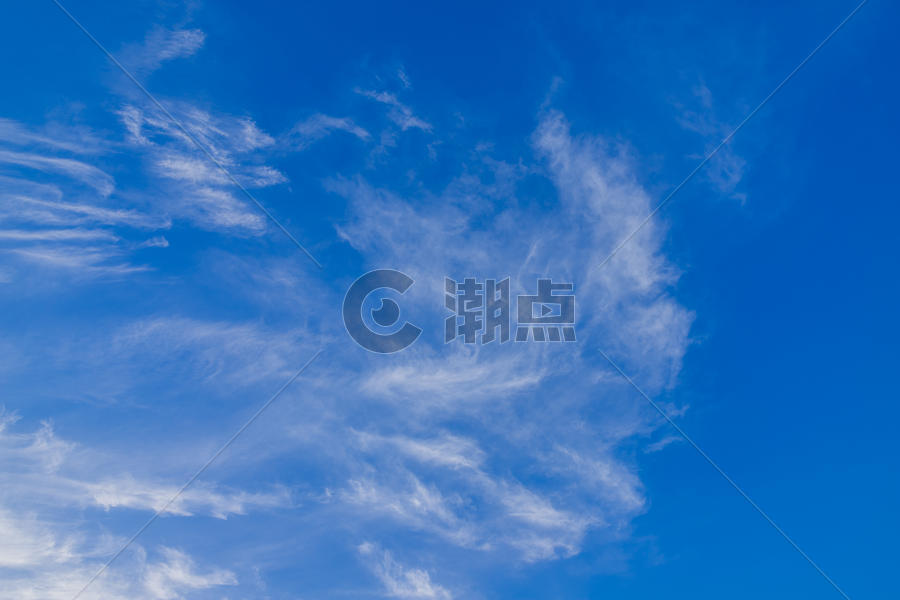 蓝天和白云图片素材免费下载