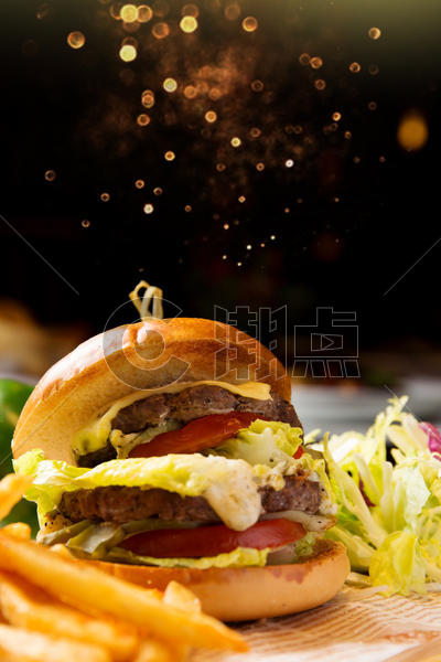 牛肉汉堡包图片素材免费下载