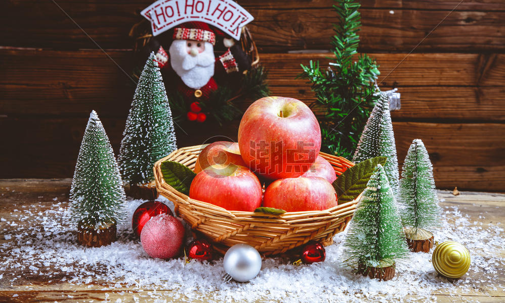 圣诞平安果苹果图片素材免费下载