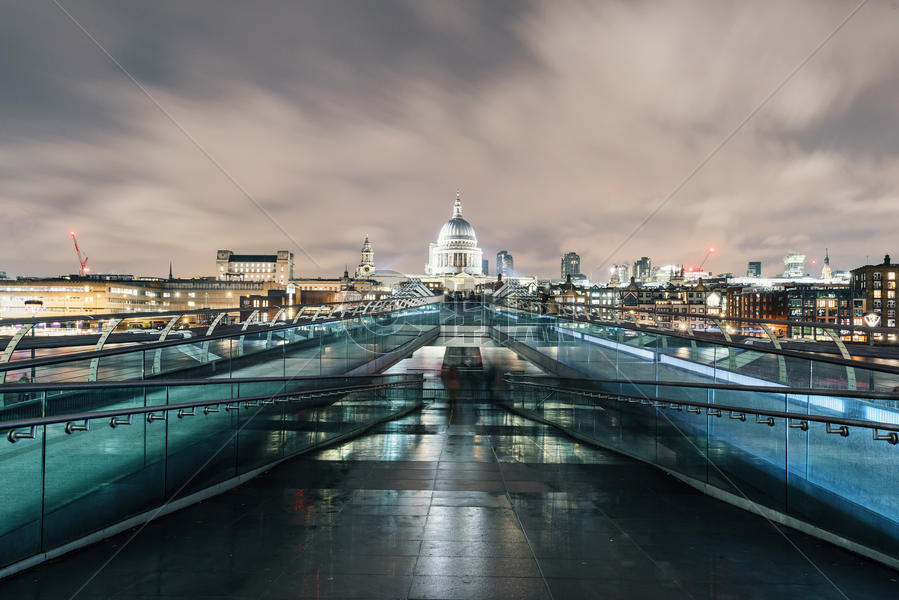 英国伦敦千禧桥图片素材免费下载