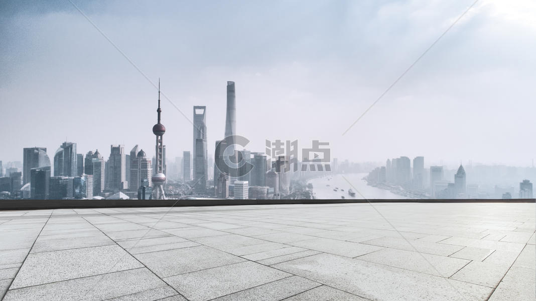 上海城市路面背景图片素材免费下载