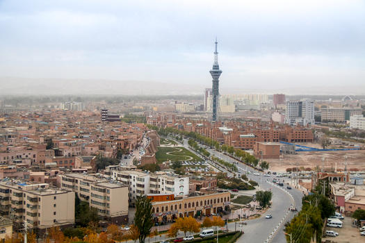 新疆喀什城市图片素材免费下载