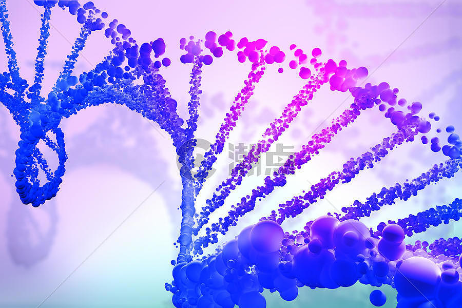 科技DNA链条背景图片素材免费下载