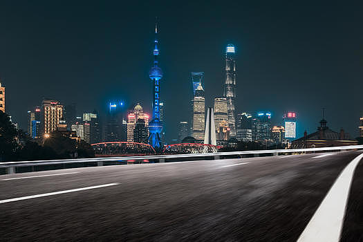 上海城市公路图片素材免费下载