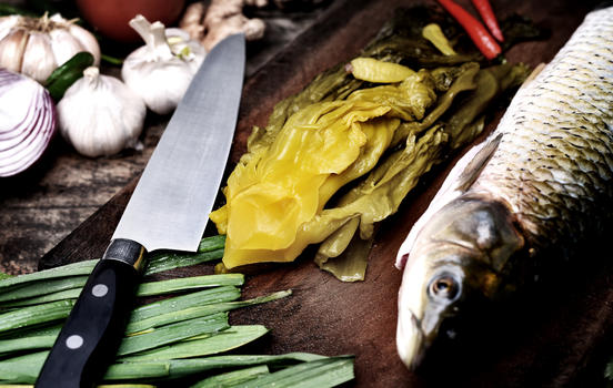 酸菜鱼食材图片素材免费下载