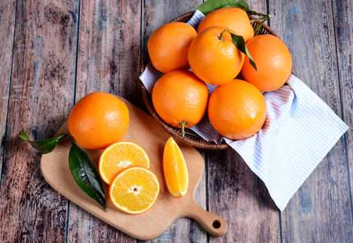 橙子橘子图片素材免费下载
