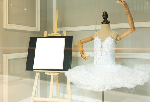 芭蕾舞服装特写图片素材免费下载