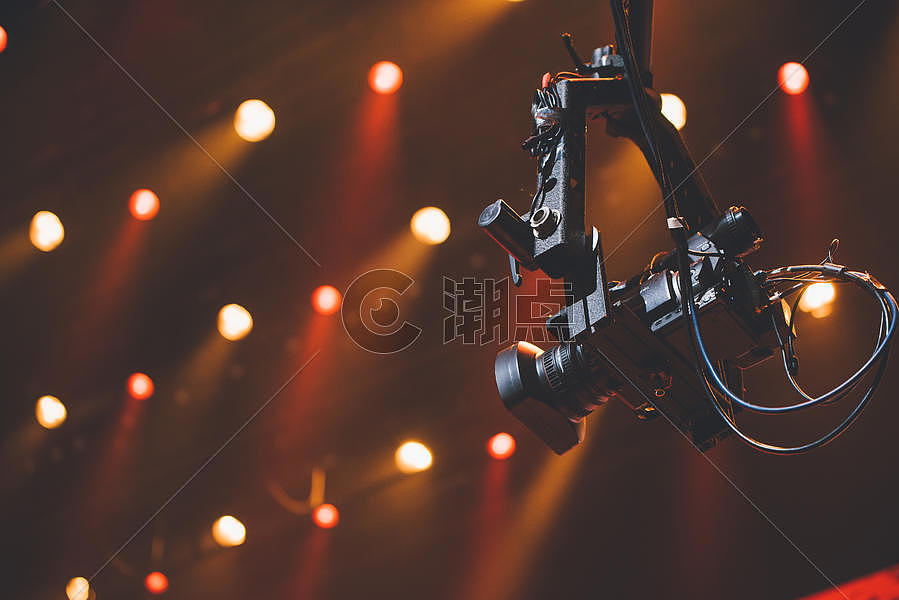 演唱会现场的摄像机图片素材免费下载