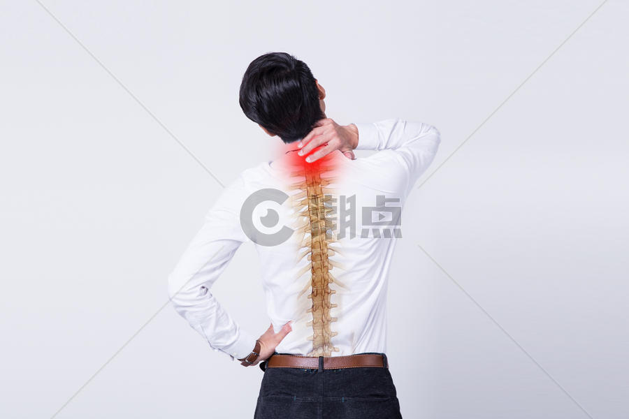颈椎疼痛人物图片素材免费下载