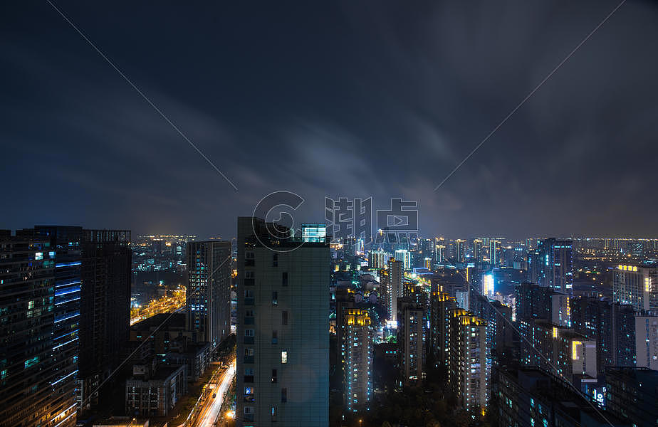 城市夜景图片素材免费下载