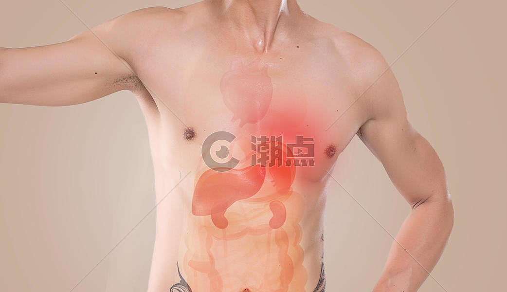 男性肠胃健康图片素材免费下载