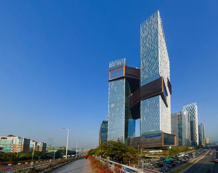 深圳腾讯滨海大厦图片素材免费下载