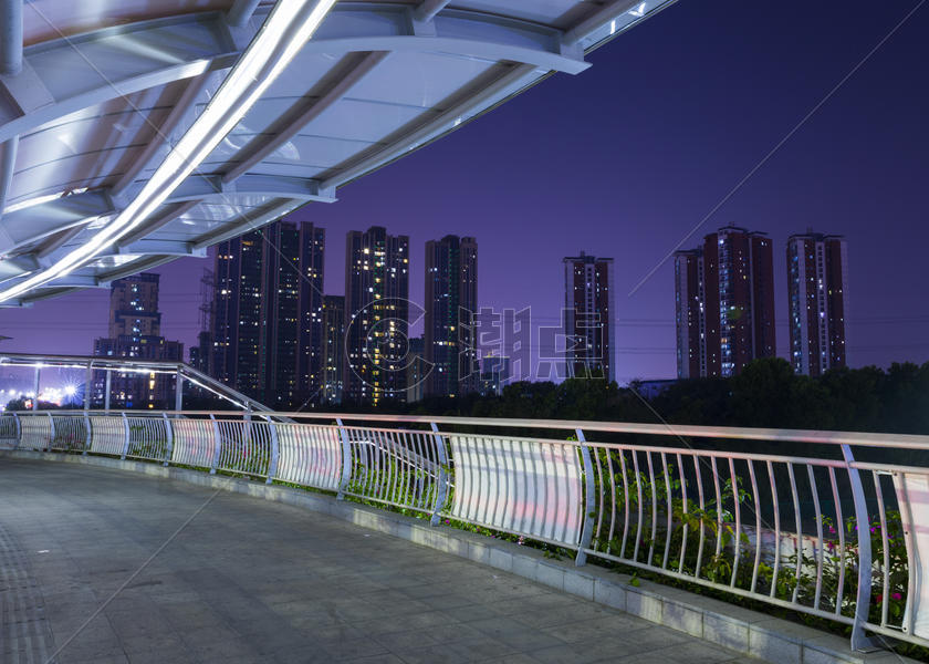 街道天桥夜景摄影图6272*4480图片素材免费下载-编号753764-潮点视频