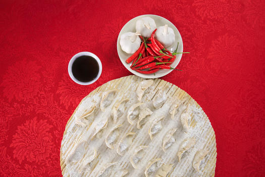 春节吃饺子图片素材免费下载