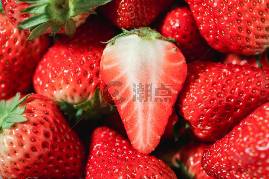 新鲜草莓素材图片素材免费下载