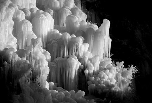 冰瀑雾凇图片素材免费下载