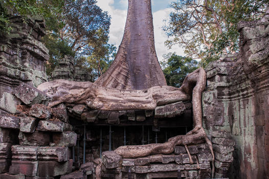 柬埔寨塔布隆寺图片素材免费下载