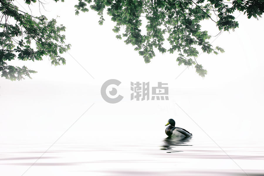 中国风韵味水墨山水素材图片素材免费下载