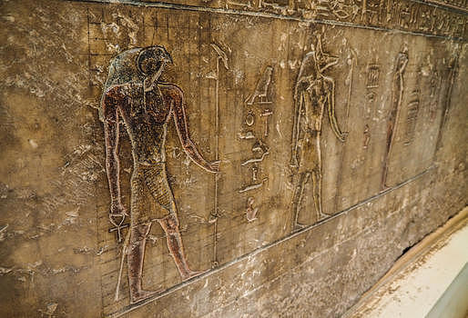 埃及博物馆壁画图片素材免费下载
