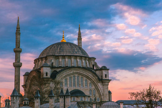 土耳其伊斯坦布尔清真寺图片素材免费下载