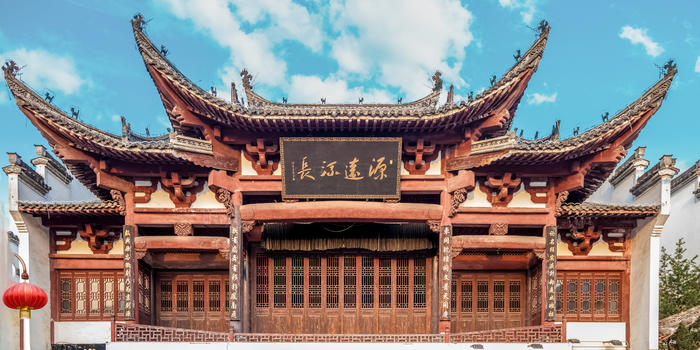 中式建筑城楼亭台样式图片素材免费下载