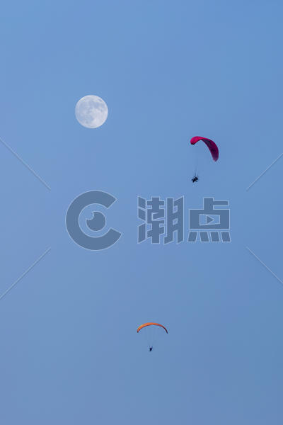 滑翔伞运动图片素材免费下载
