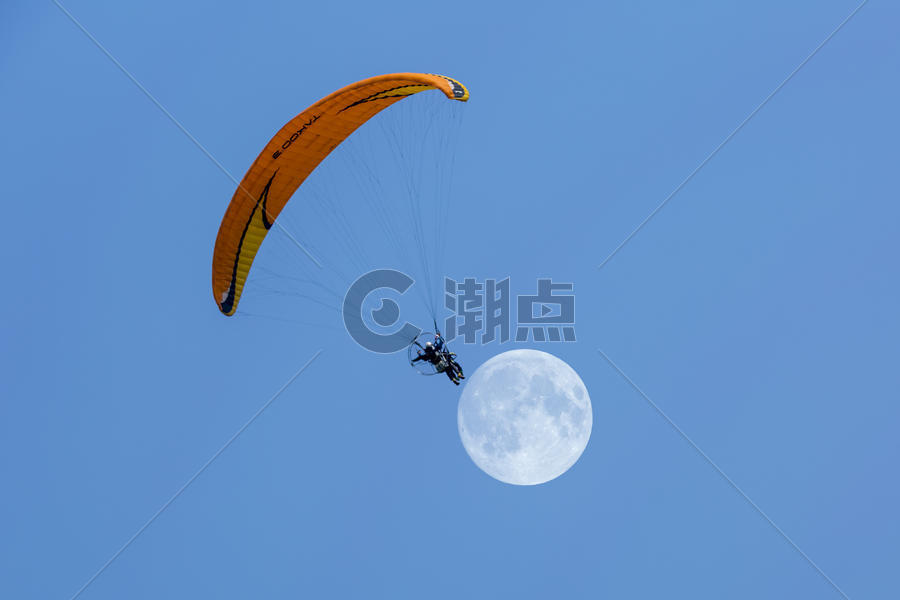 滑翔伞运动图片素材免费下载