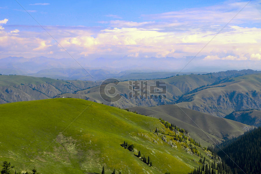 新疆独库公路天山山脉美景图片素材免费下载