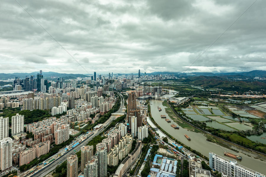 深圳城市天际线图片素材免费下载