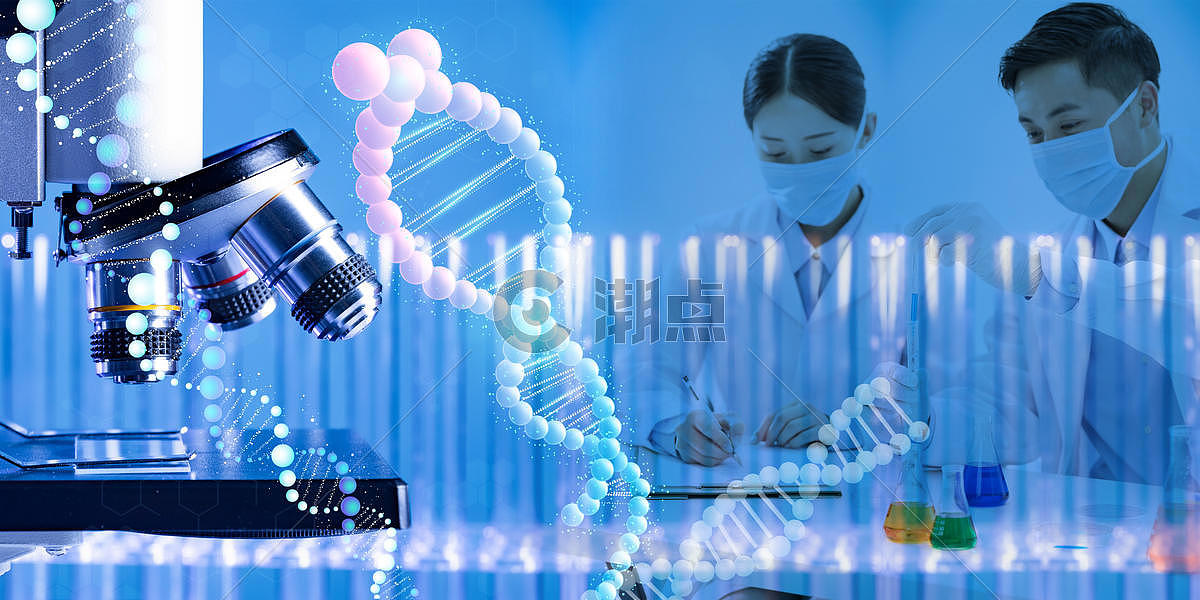 医疗基因科学实验图片素材免费下载