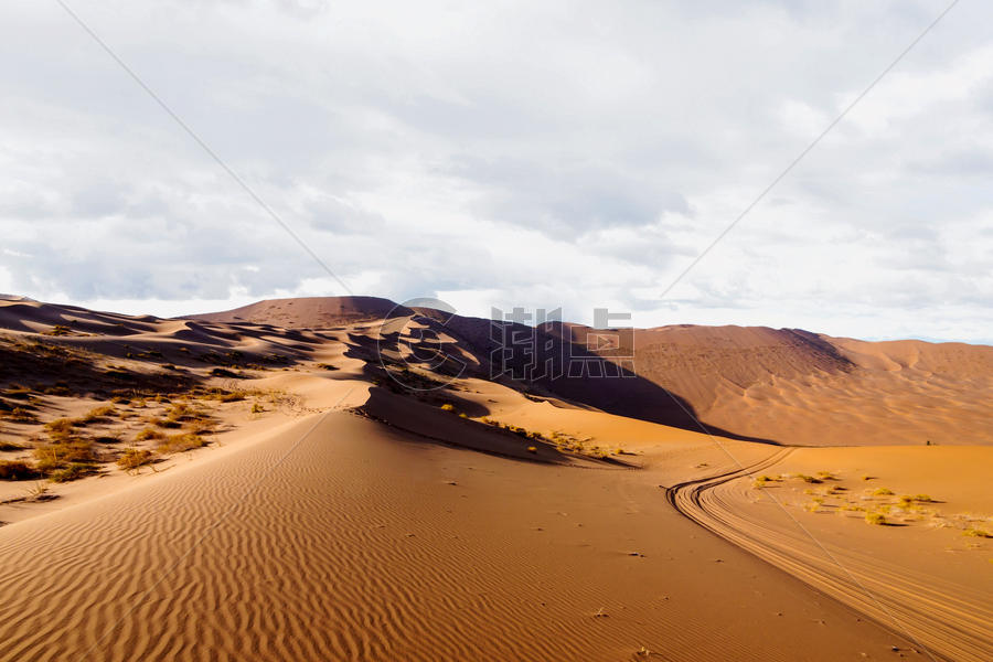 库布齐沙漠图片素材免费下载