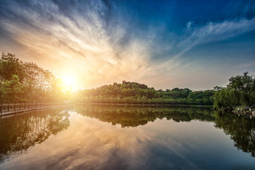 重庆秀湖公园风景图片素材免费下载