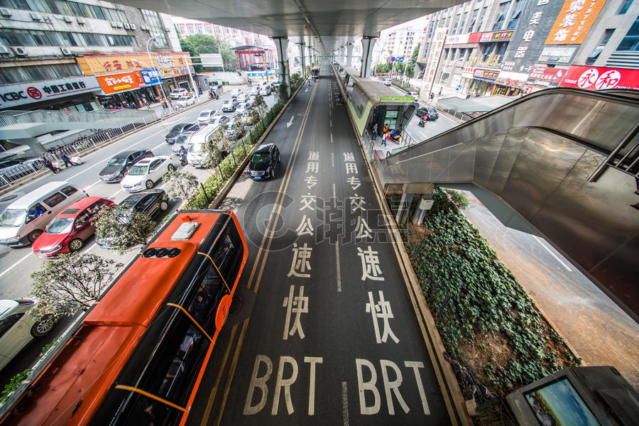 BRT车道图片素材免费下载
