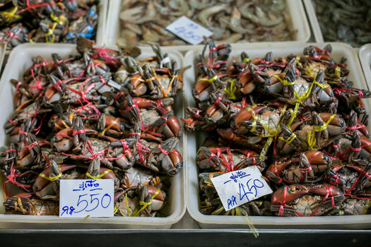 泰国海鲜螃蟹图片素材免费下载