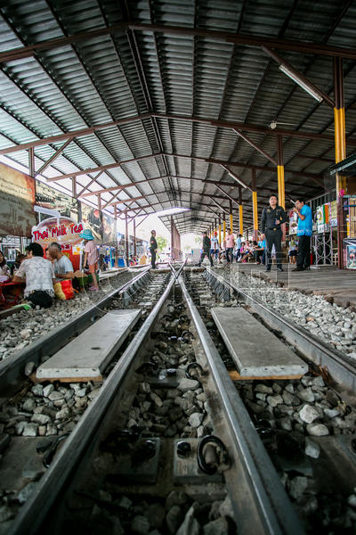 泰国美功铁道市场Maeklong Railway 图片素材免费下载