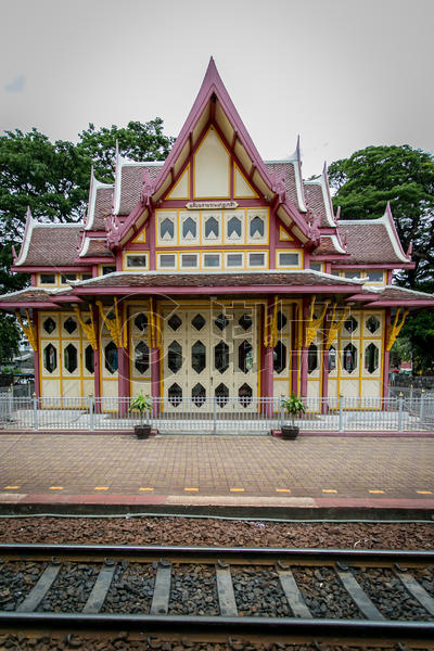 泰国华欣火车站图片素材免费下载