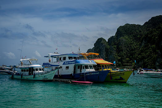 泰国游船码头图片素材免费下载