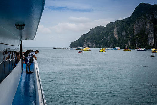 泰国游船风景图片素材免费下载