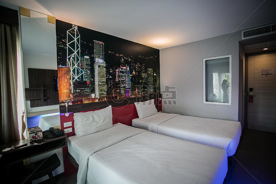 泰国酒店卧室图片素材免费下载