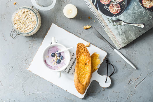 早餐燕麦酸奶图片素材免费下载