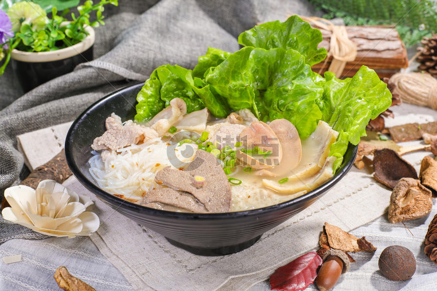 猪杂汤粿条图片素材免费下载