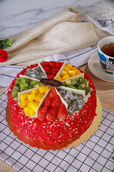 水果之恋蛋糕图片素材免费下载