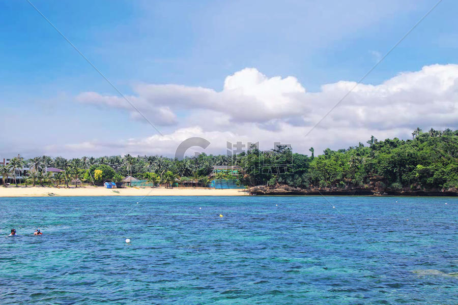 菲律宾长滩岛圣母岩图片素材免费下载