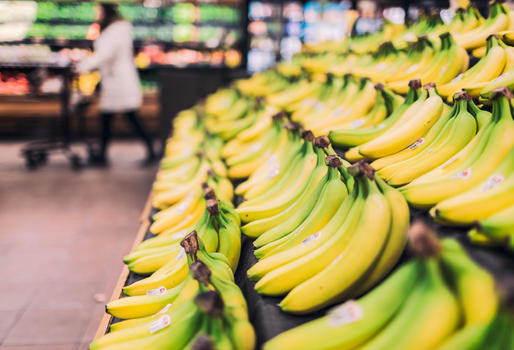 超市的香蕉图片素材免费下载
