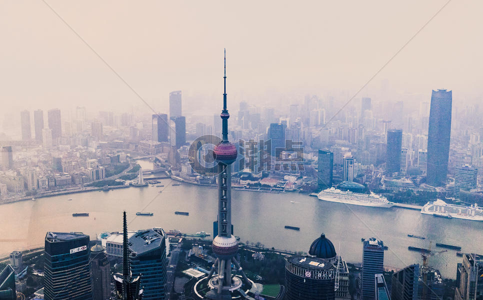 上海东方明珠建筑图片素材免费下载