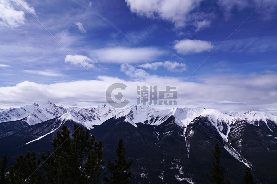 加拿大洛基山脉图片素材免费下载
