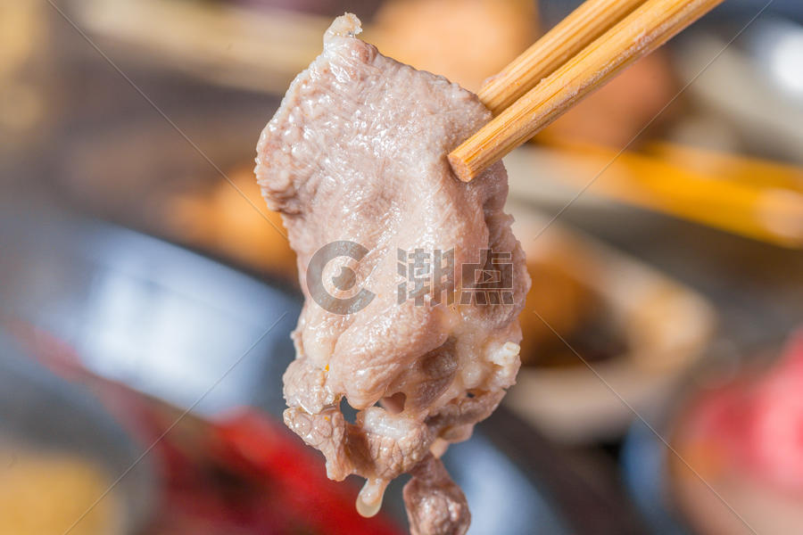 火锅涮羊肉卷图片素材免费下载
